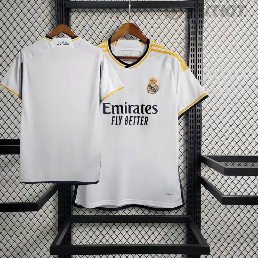 Real Madrid Home White Fans Soccer 23/24